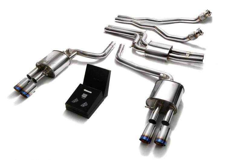 Armytrix exhaust system for Audi S5 B8 4.2 V8 FSI Coupé (2007-2012) valvetronic exhaust system 