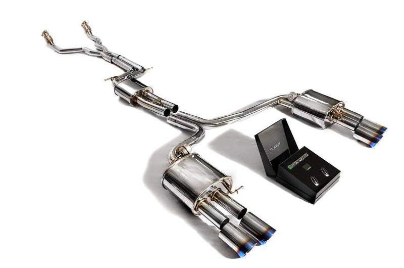 Armytrix exhaust system for Audi S5 B8 3.0 TFSI Sportback (2009-2015) valvetronic exhaust system 