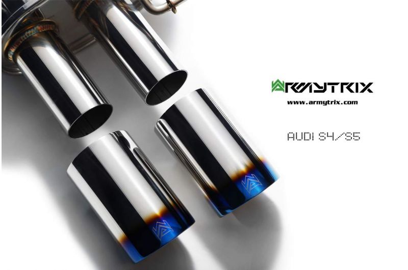 Armytrix exhaust system for Audi S5 B8 4.2 V8 FSI Coupé (2007-2012) valvetronic exhaust system 