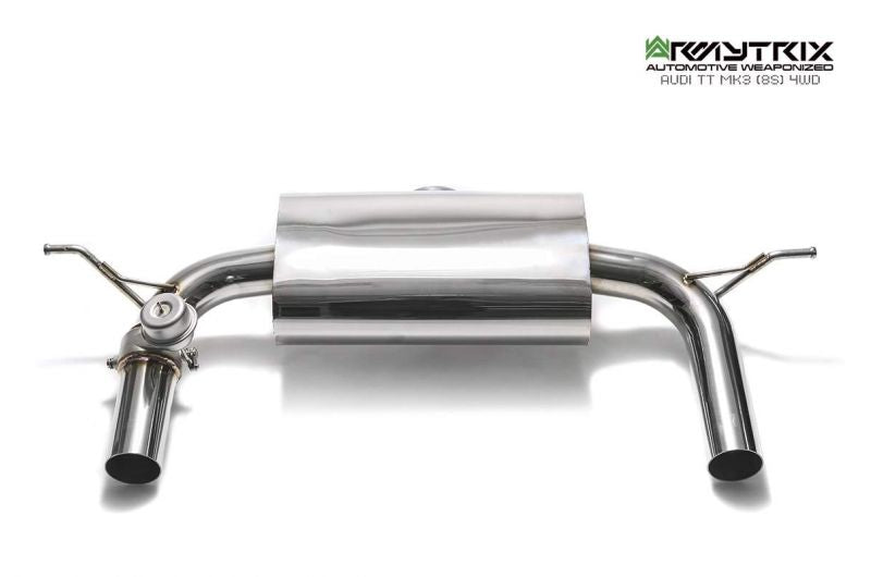 Armytrix exhaust system for Audi TT 8S MK3 Quattro Coupé (2015-present) valvetronic exhaust system 