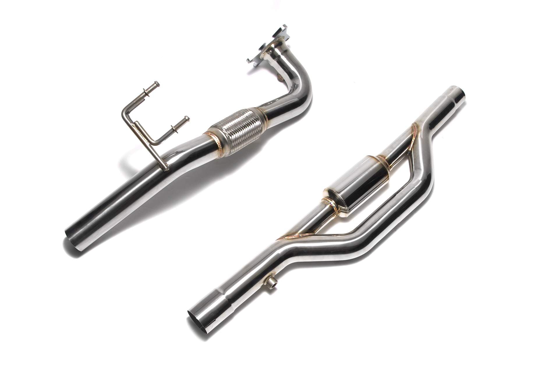 Armytrix exhaust system for Audi TT 8J MK2 1.8 2.0 TFSI Quattro Coupé (2006-2014) valvetronic exhaust system 