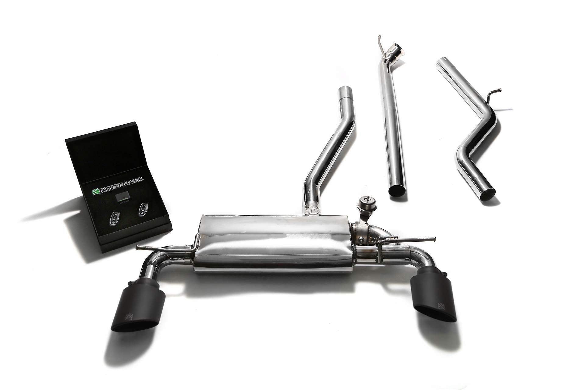 Výfukové systémy Armytrix pro Mercedes Benz W176 A180 A200 A250 (2012-2015) valvetronic exhaust system