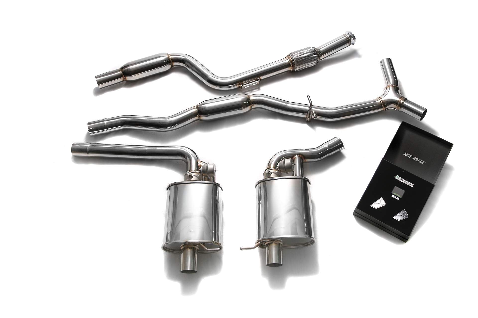 Armytrix exhaust systems for Mercedes Benz W205 C200/C250/C300 (2014-2018) valvetronic exhaust system