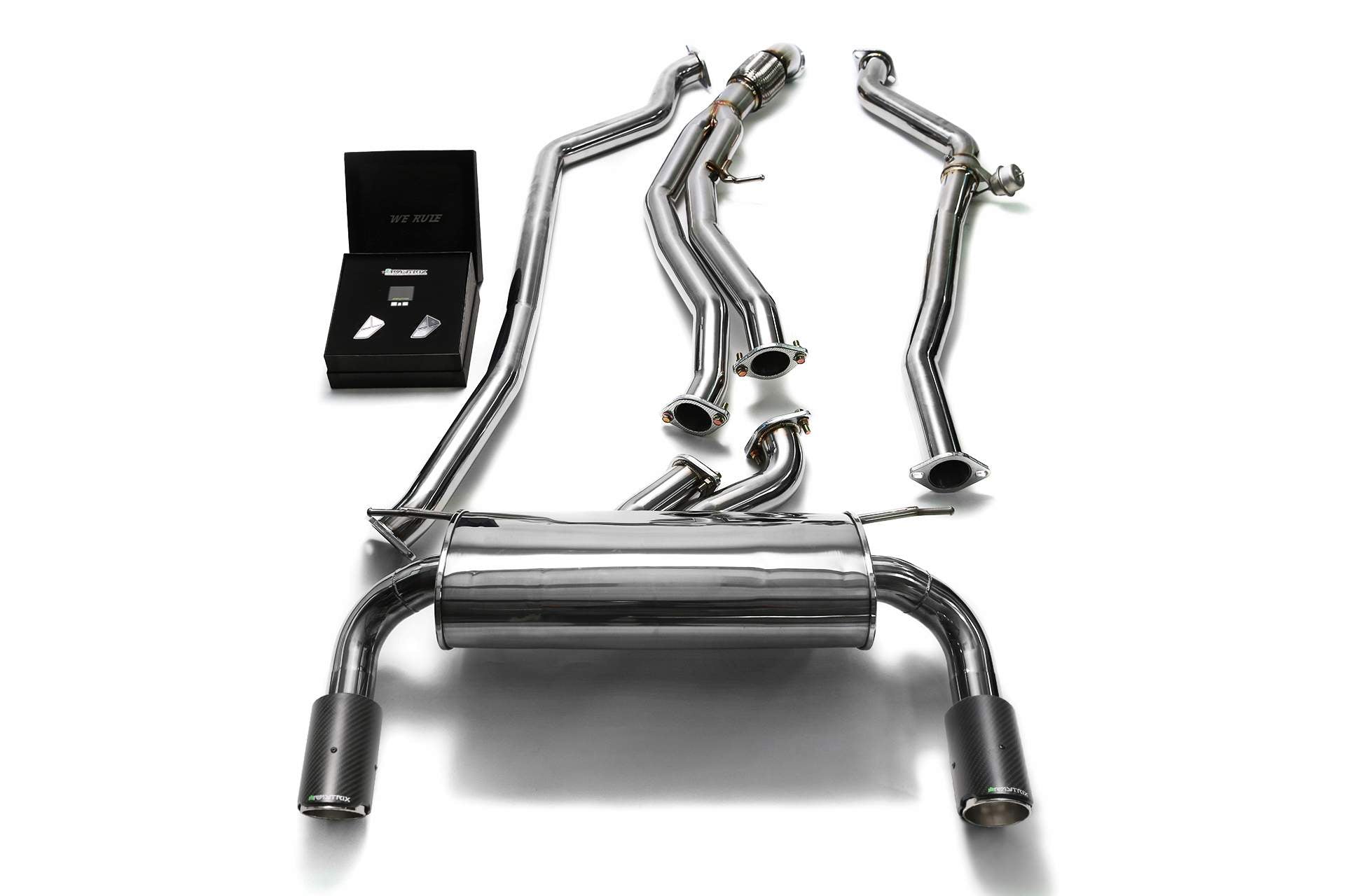 Armytrix exhaust system for BMW F22 M235i (2014-2015) valvetronic exhaust system 