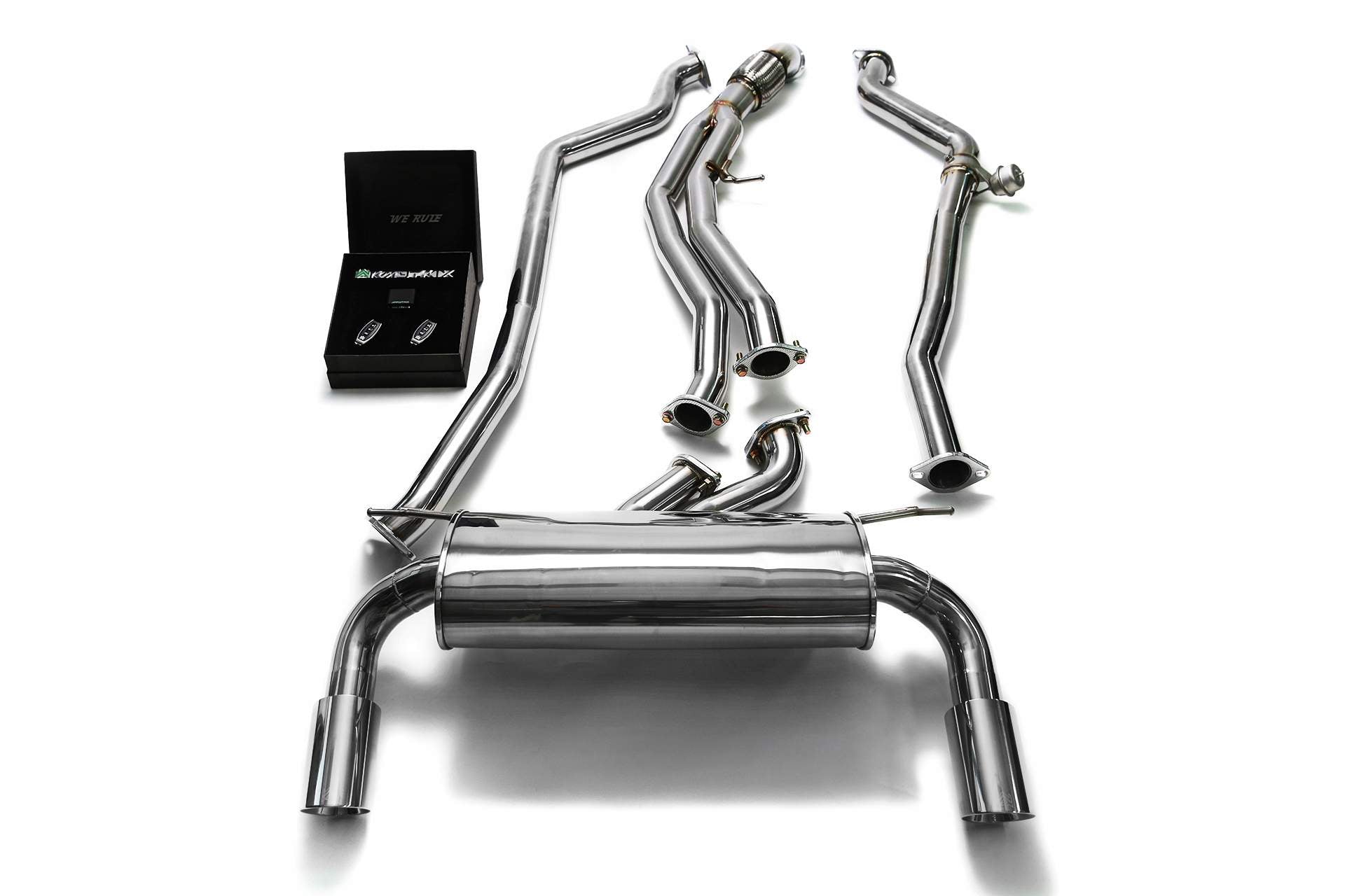 Výfukový systém Armytrix pro BMW F20/F21 M135i (2012-2015) valvetronic exhaust system