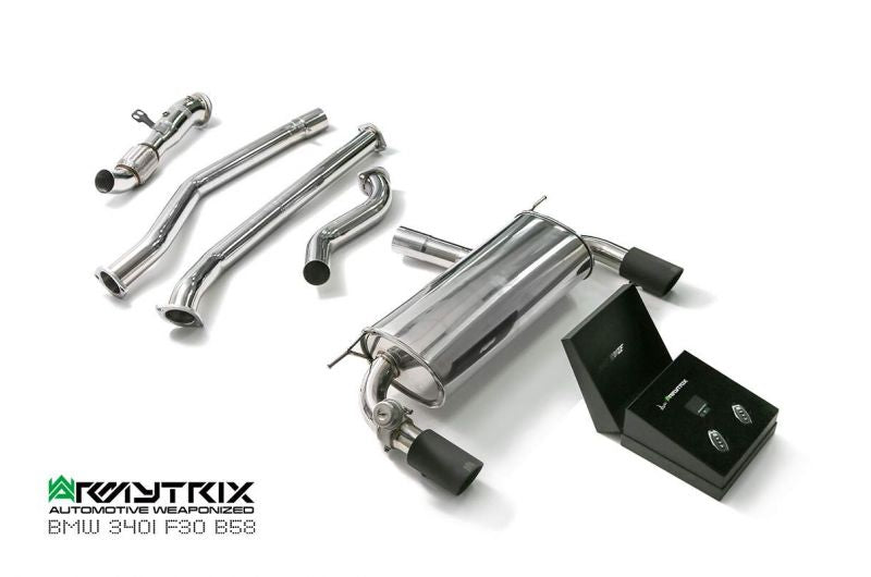 Armytrix exhaust system for BMW F30/F31 340i (B58B30) Non-OPF(2016-present) valvetronic exhaust system 