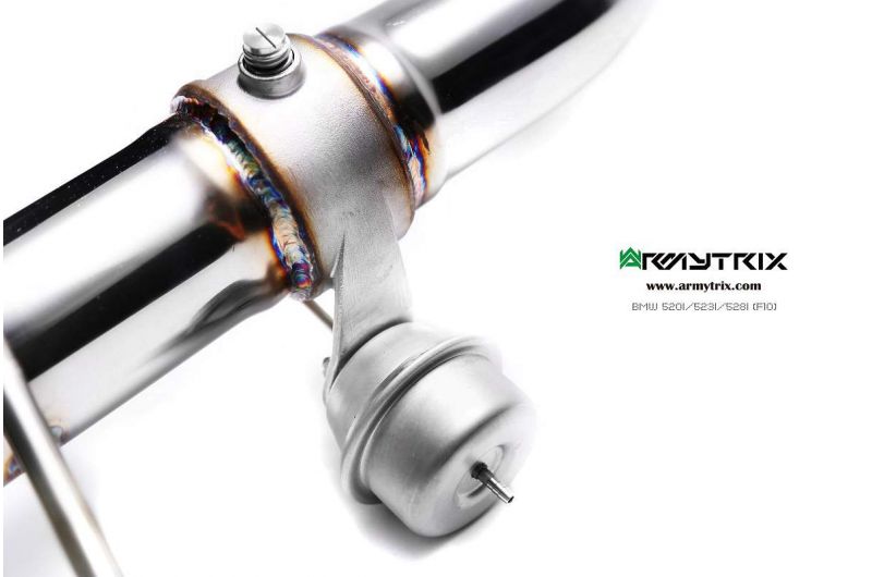 Výfukový systém Armytrix pro BMW F10 520i/528i (2011-2016) valvetronic exhaust system