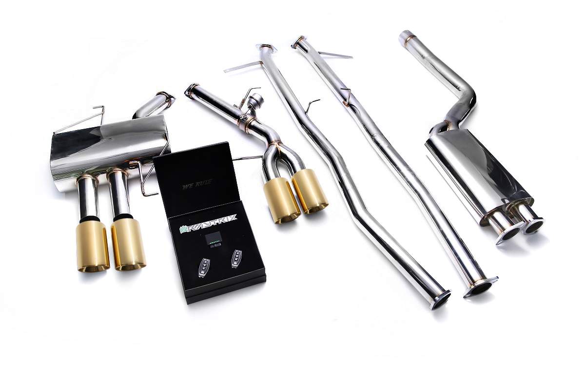 Výfukový systém Armytrix pro BMW F10 520i/528i (2011-2016) valvetronic exhaust system