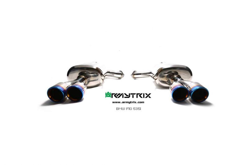 Výfukový systém Armytrix pro BMW F10 535i (2010-2017) valvetronic exhaust system