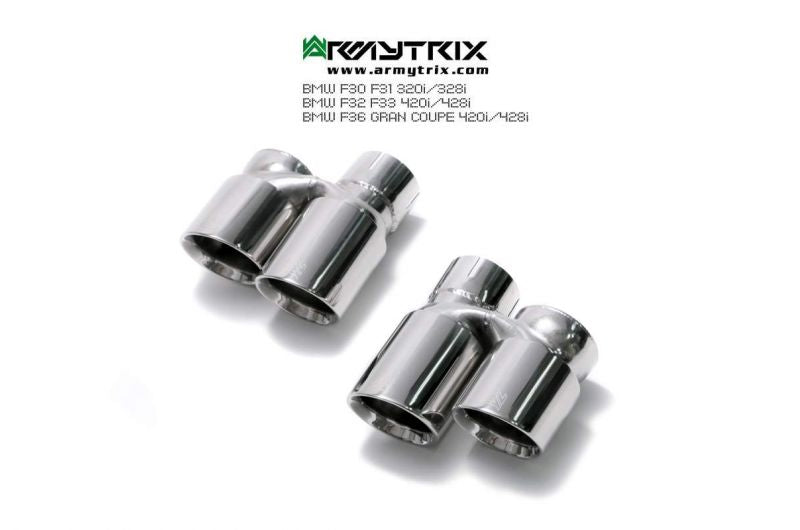 Armytrix exhaust system for BMW F32/F33 420i/428i (N26B20)(2014-2015) valvetronic exhaust system 