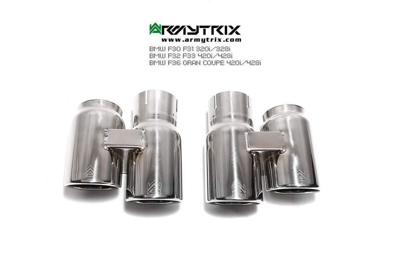 Armytrix exhaust system for BMW F36 420i/428i (N26B20)(2014-2015) valvetronic exhaust system 