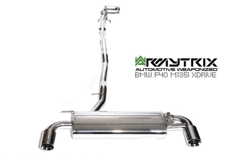 Armytrix exhaust system for BMW F40 M135i xDrive (2019-Present) &gt; valvetronic exhaust system 