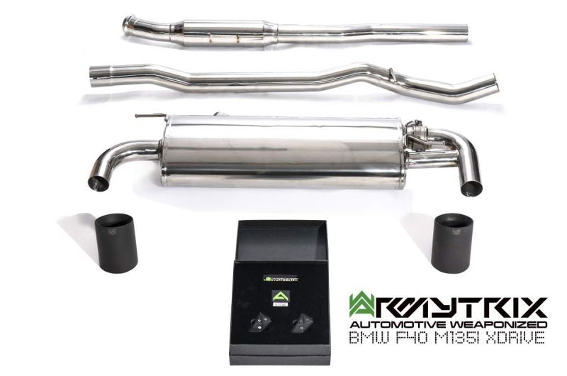 Armytrix exhaust system for BMW F40 M135i xDrive (2019-Present) &gt; valvetronic exhaust system 