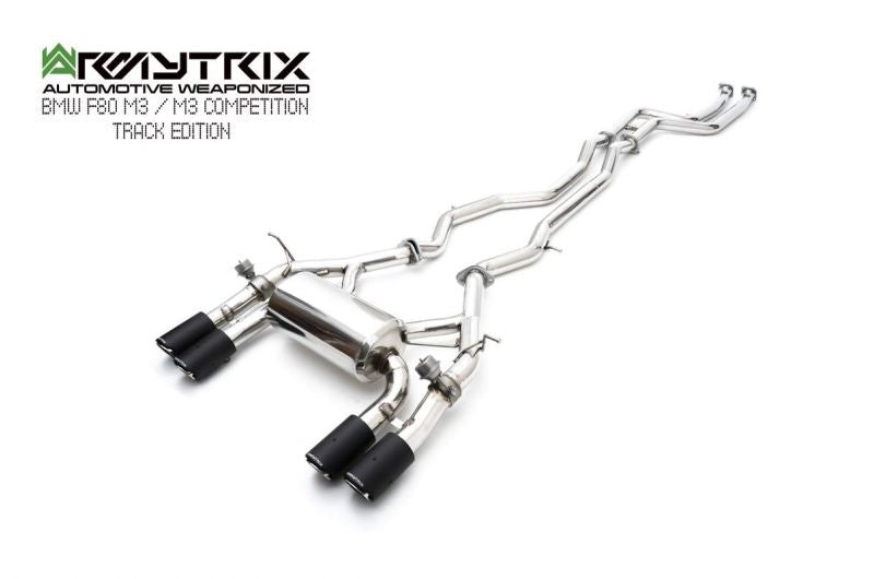 Armytrix exhaust system for BMW F80 M3 TRACK EDITION valvetronic exhaust system 