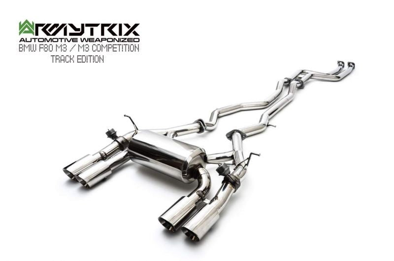 Výfukový systém Armytrix pro BMW F80 M3 TRACK EDITION valvetronic exhaust system