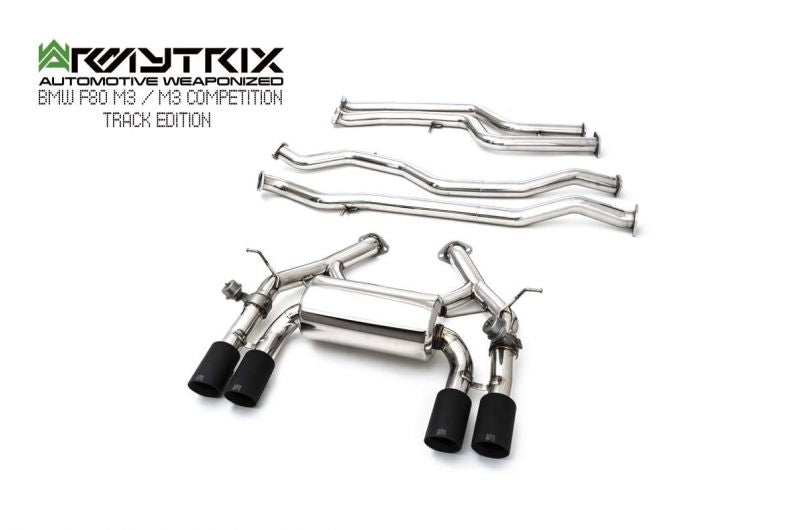 Výfukový systém Armytrix pro BMW F80 M3 TRACK EDITION valvetronic exhaust system