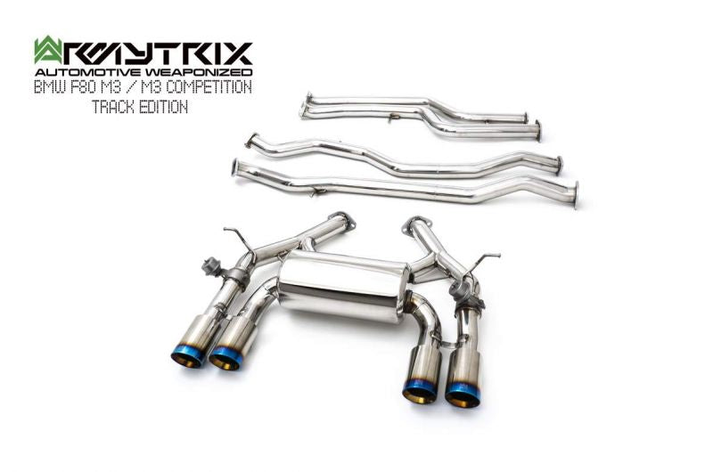 Výfukový systém Armytrix pro BMW F80 M3 TRACK EDITION valvetronic exhaust system