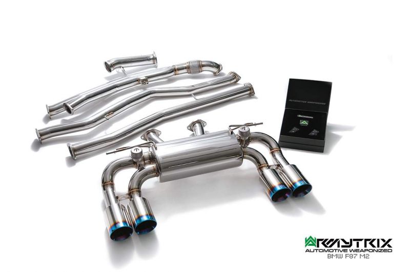 BMW F87 M2 (2016-2018) valvetronic exhaust system