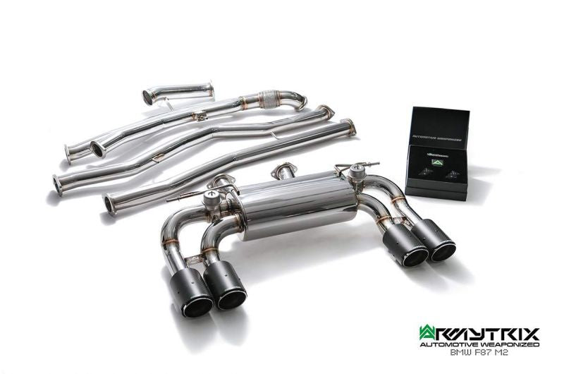 BMW F87 M2 (2016-2018) valvetronic exhaust system 