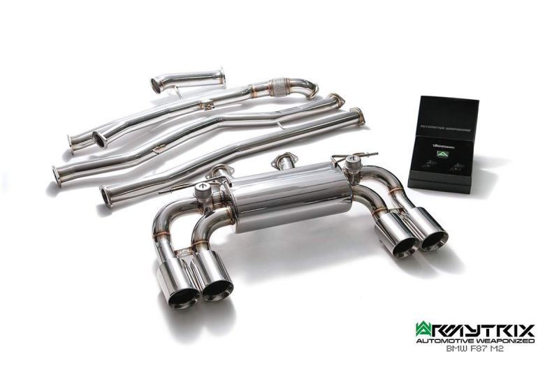 BMW F87 M2 (2016-2018) valvetronic exhaust system