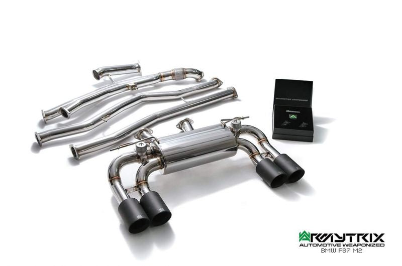 BMW F87 M2 (2016-2018) valvetronic exhaust system