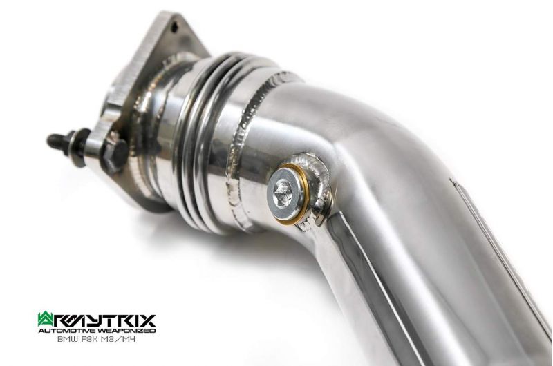 Armytrix exhaust system for BMW F87 M2 Competition (2019-2022) valvetronic exhaust system 