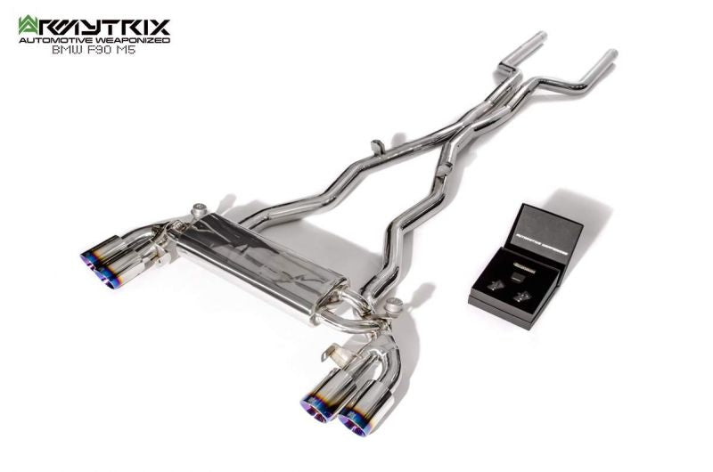 Výfukový systém Armytrix pro BMW F90 M5 (2017-present) valvetronic exhaust system