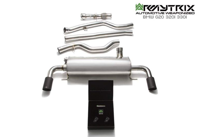 Exhaust system Armytrix BMW G20 320/330 B48 Non-OPF (2019-present) valvetronic exhaust system 