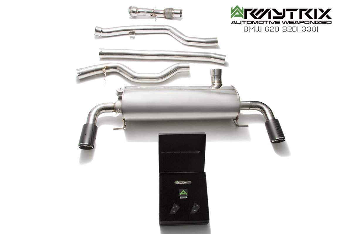 Exhaust system Armytrix BMW G20 320/330 B48 Non-OPF (2019-present) valvetronic exhaust system 