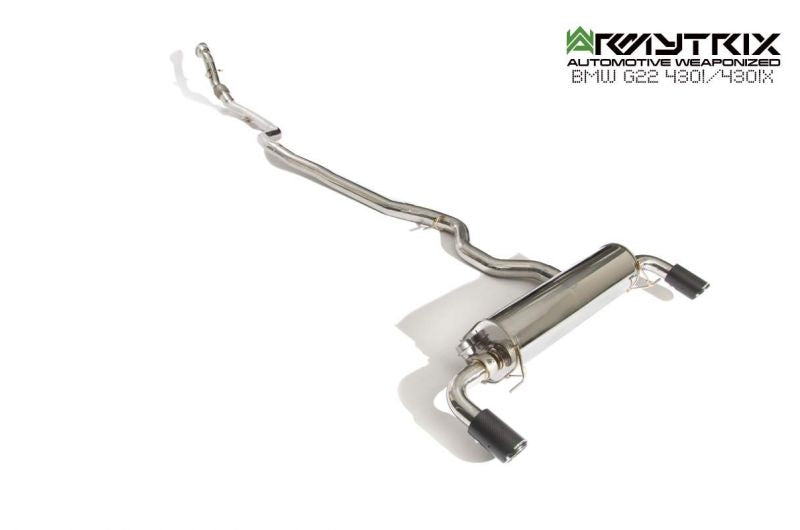 Armytrix exhaust system for BMW G22 420/430 (2021-Present) valvetronic exhaust system 