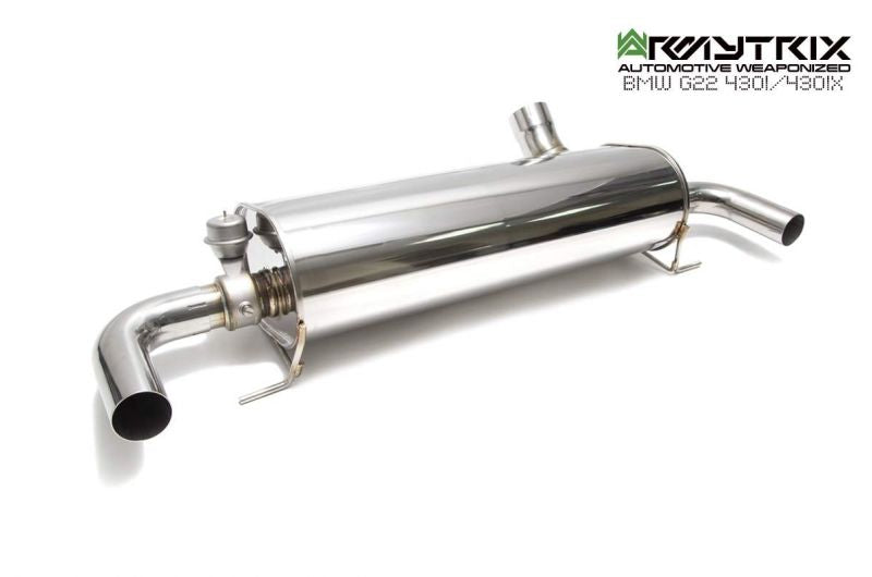 Armytrix exhaust system for BMW G22 430 B48D OPF (2021-Present) valvetronic exhaust system 