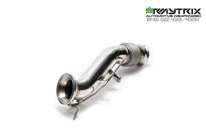 Armytrix exhaust system for BMW G22 430 B48D OPF (2021-Present) valvetronic exhaust system 