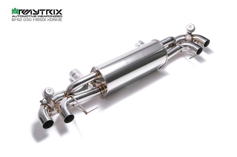 Armytrix exhaust system for BMW G30/G31 M550i xDrive (2017-present) valvetronic exhaust system 