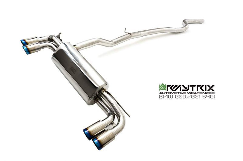 Armytrix exhaust system for BMW G30 G31 540i/540xi (2017-Present) valvetronic exhaust system 