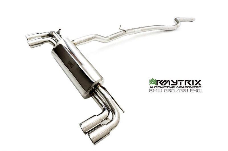 Armytrix exhaust system for BMW G30 G31 540i/540xi (2017-Present) valvetronic exhaust system 