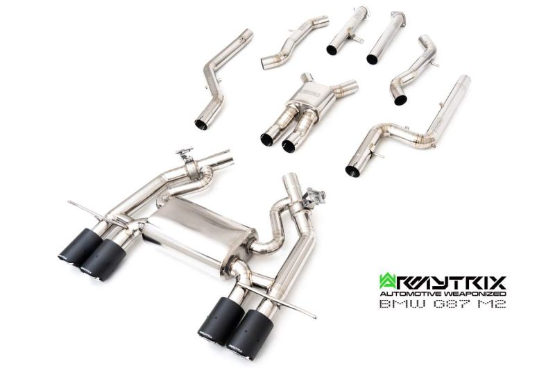 BMW G87 M2 Titanium (2023-Present) valvetronic exhaust system