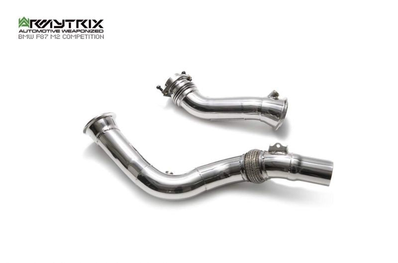 Armytrix exhaust system for BMW F87 M2 Competition (2019-2022) valvetronic exhaust system 