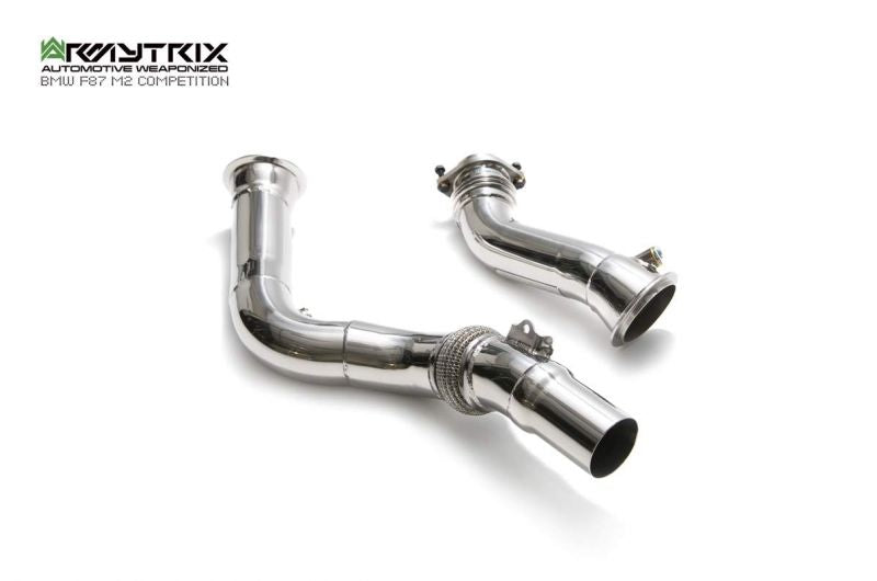 Armytrix exhaust system for BMW F87 M2 Competition (2019-2022) valvetronic exhaust system 