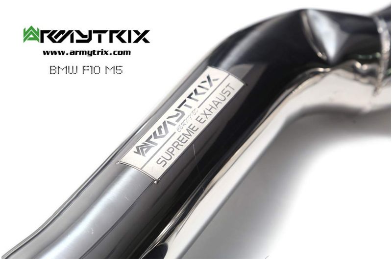 Výfukový systém Armytrix pro BMW F10 M5 (2011-2016) valvetronic exhaust system