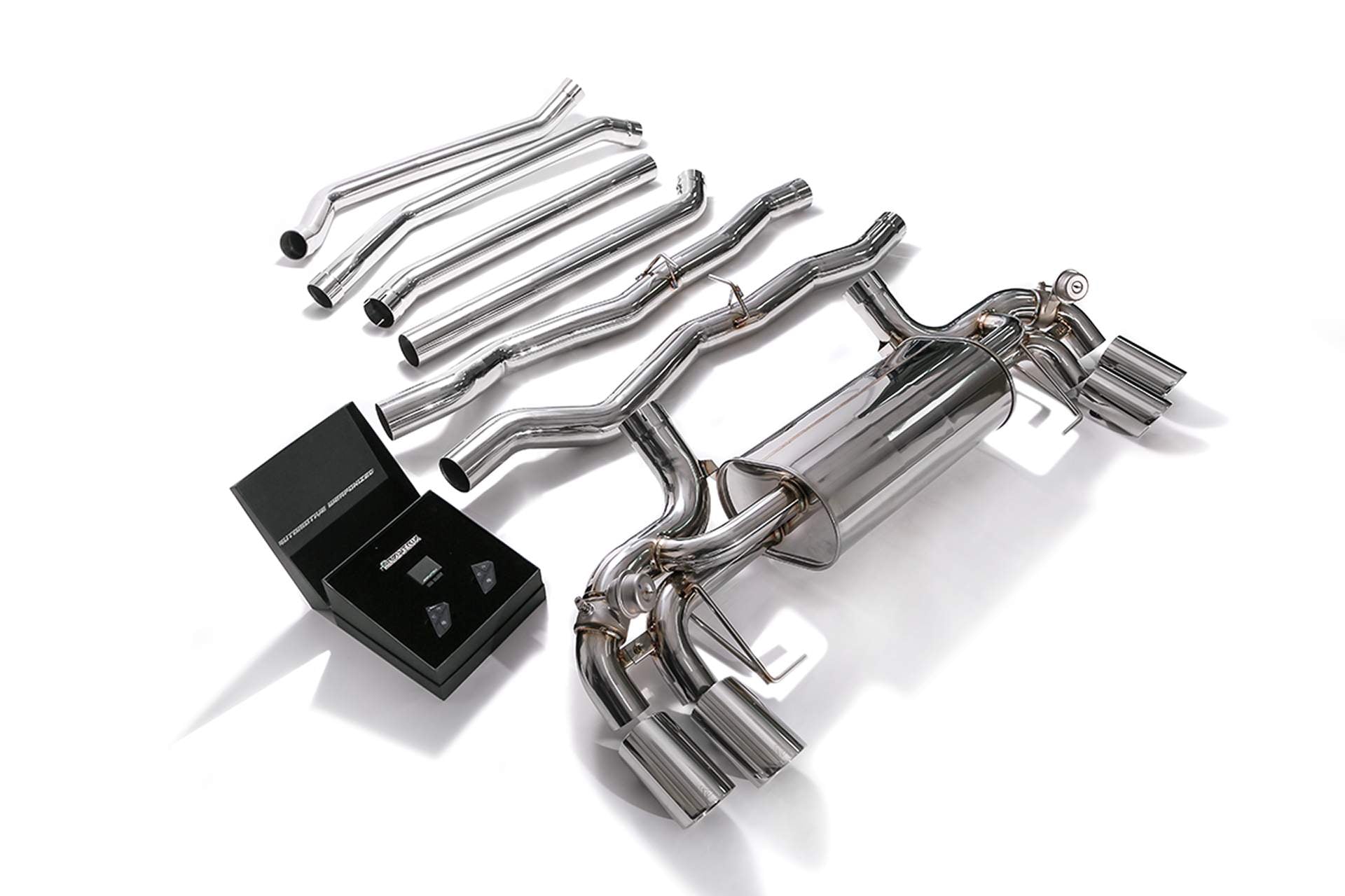 Výfukový systém Armytrix pro BMW G30/G31 M550i xDrive (2017-present) valvetronic exhaust system