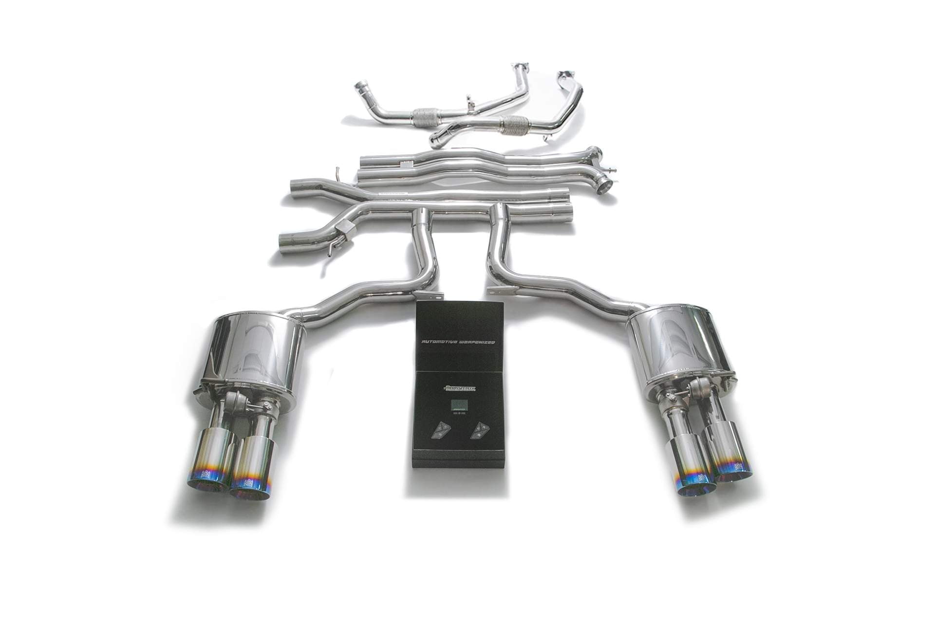 Armytrix exhaust system for Porsche Panamera 971 4S/4 E-Hybrid 2.9L V6 Twin Turbo (2017-present) valvetronic exhaust system