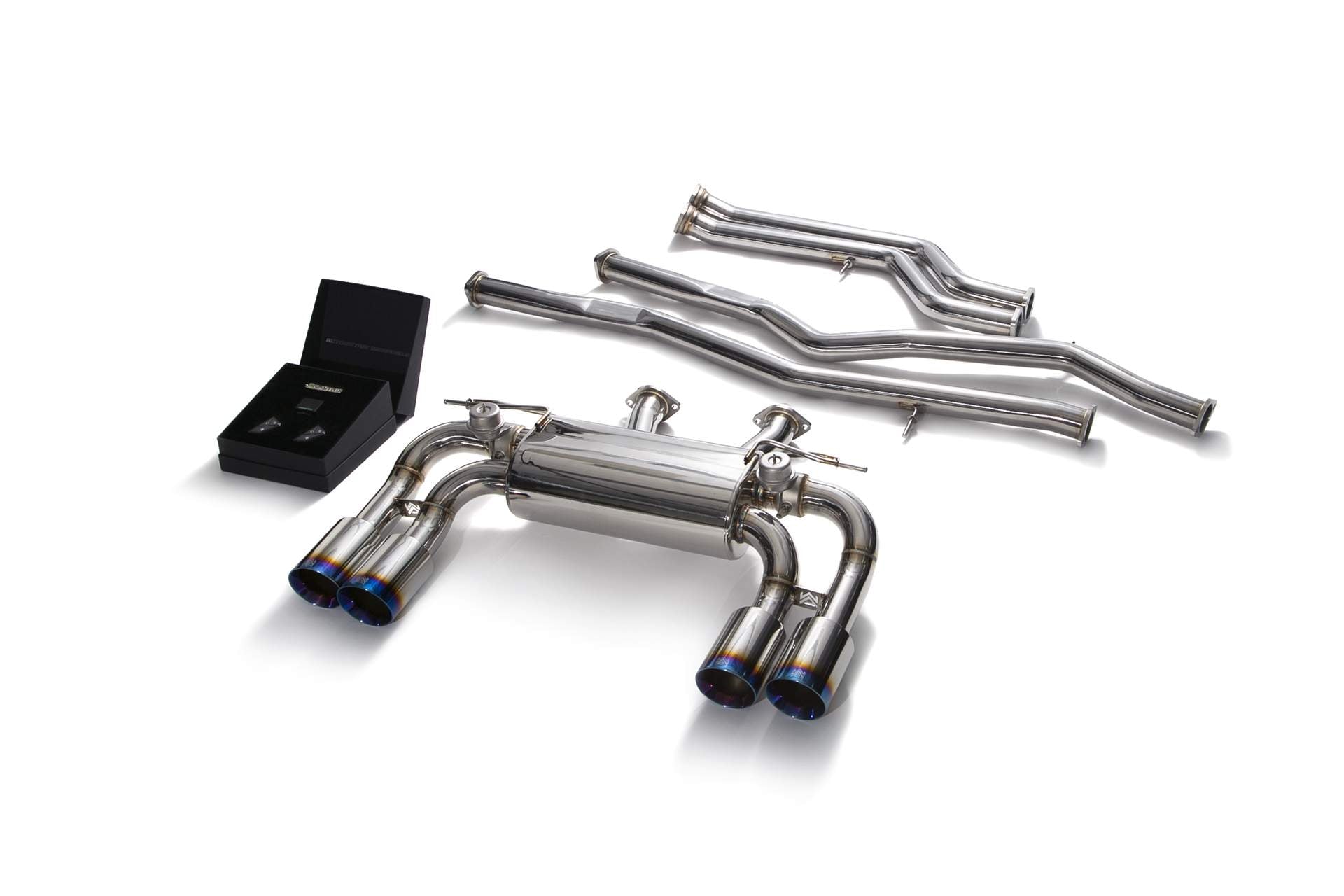 Armytrix exhaust system for BMW F87 M2 Competition (2019-2022) valvetronic exhaust system 