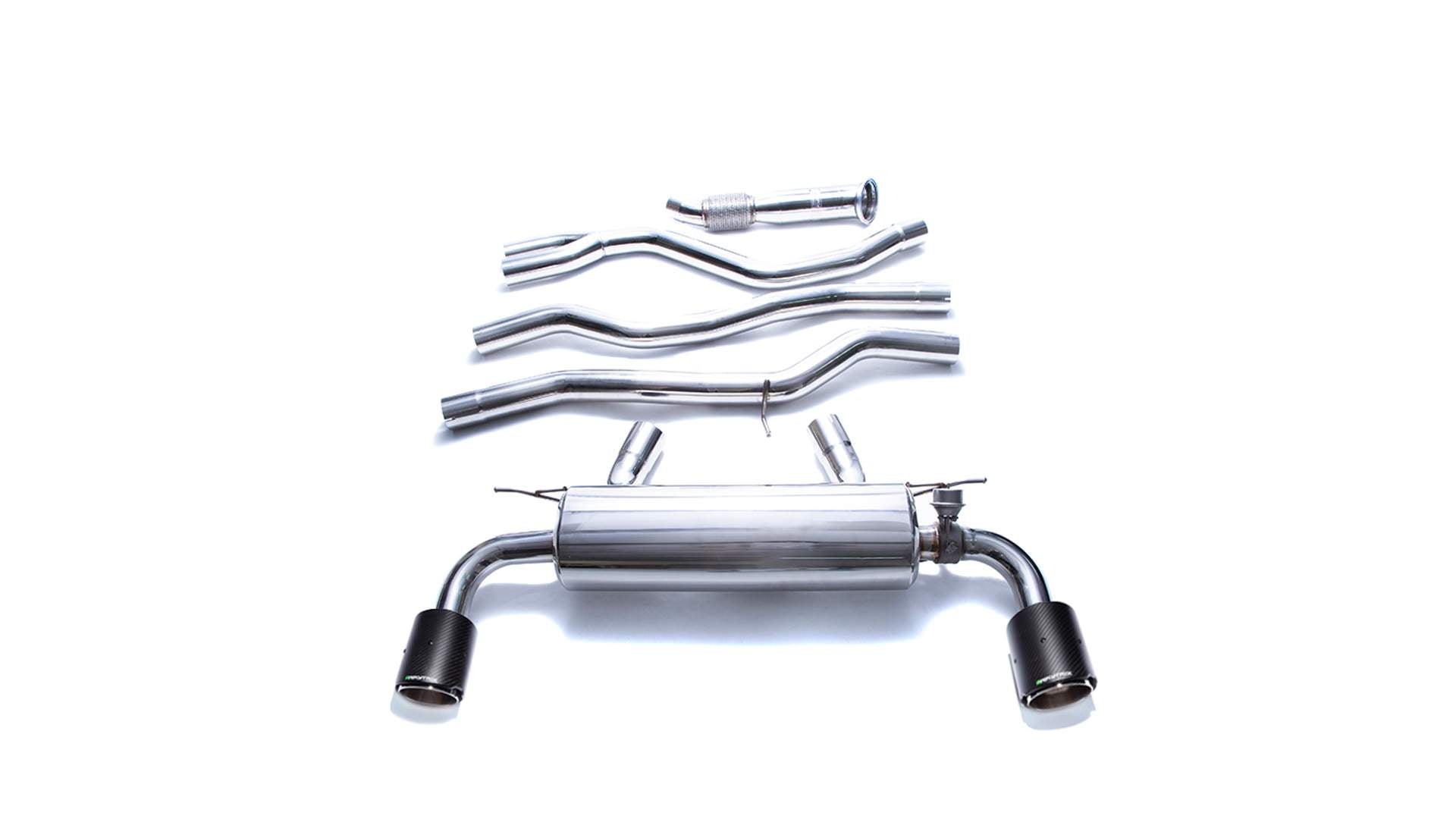 Armytrix exhaust system for Toyota GR Supra A90 A91 / OE Valve Control / Non-OPF (2019-Present) valvetronic exhaust system