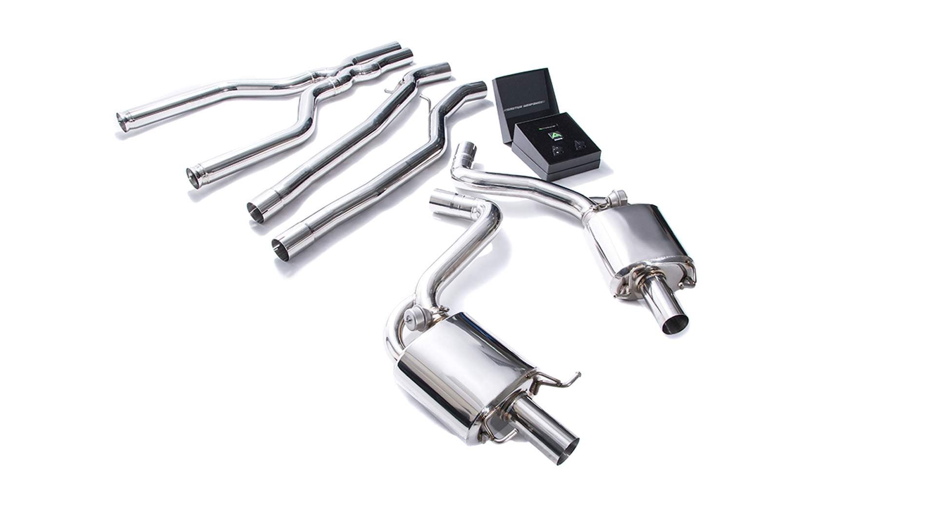 Armytrix exhaust system for Mercedes-AMG W213 E63/E63S (2016-present) valvetronic exhaust system