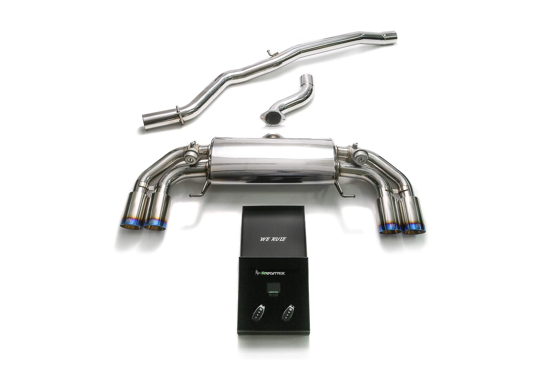 Výfukový systém Armytrix pro Audi S1 8X 2.0 Hatchback/ Sportback (2014-2018) valvetronic exhaust system