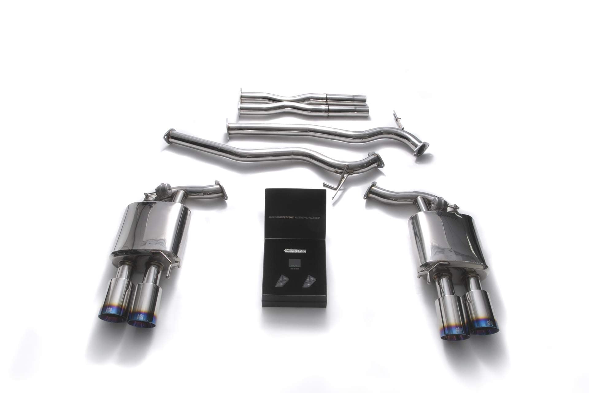 Armytrix exhaust system for Ford Mustang GT Coupé 5.0 V8 MK6 Facelift (2018-present) valvetronic exhaust system 