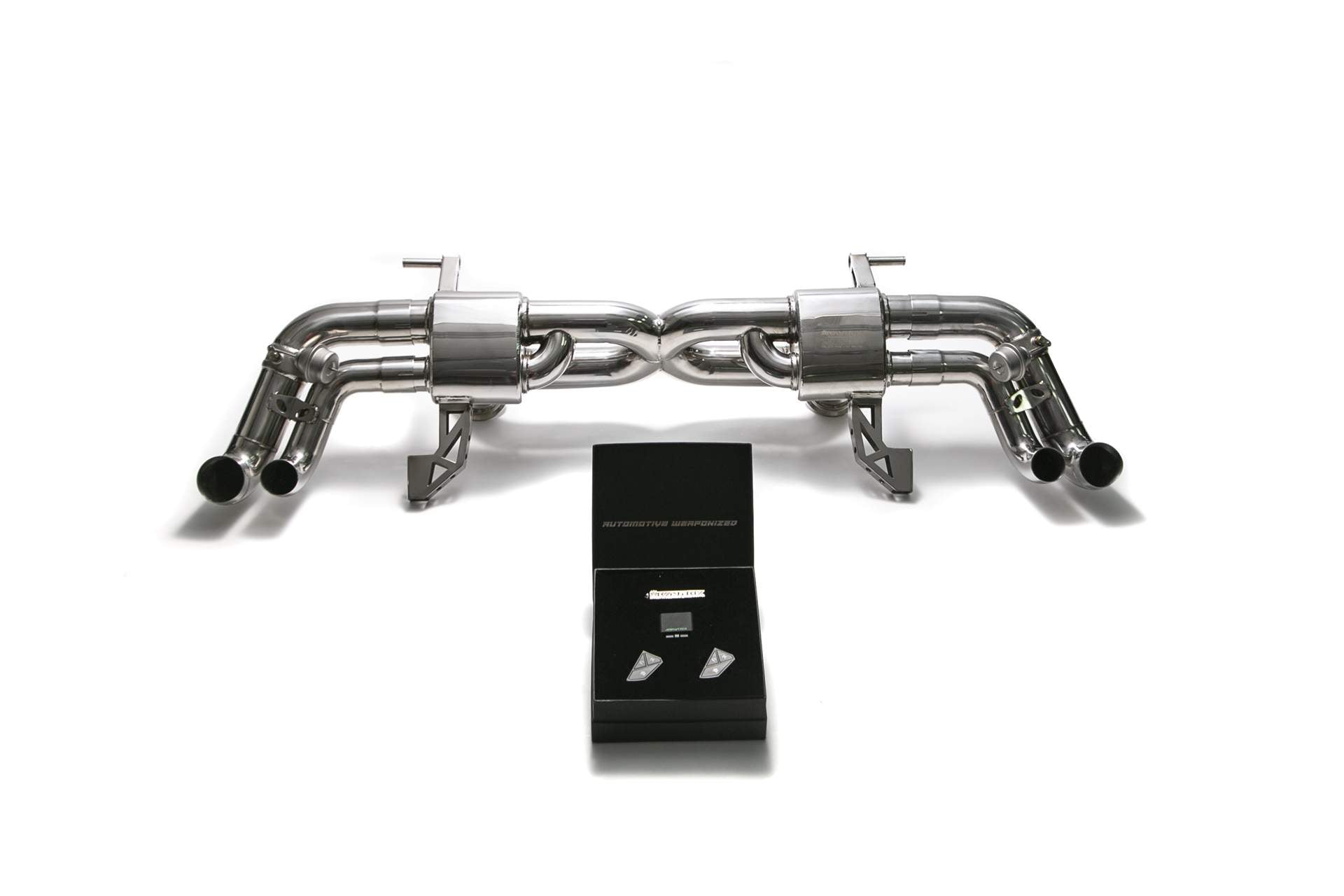 Výfukový systém Armytrix pro Audi R8 MKI V10 5.2 FSI Coupe /Spider (2009-2012) valvetronic exhaust system