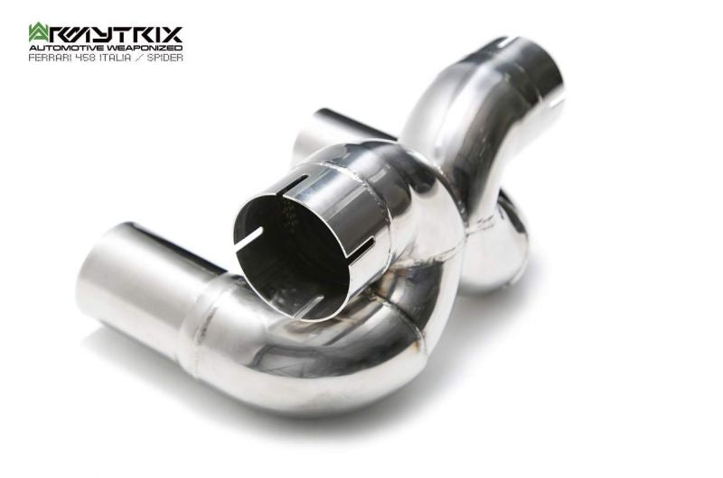 Armytrix exhaust systems for Ferrari F458 (2010-2015) valvetronic exhaust system 