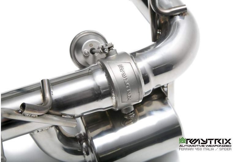 Výfukové systémy Armytrix pro Ferrari F458 (2010-2015) valvetronic exhaust system