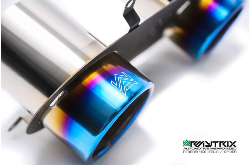 Výfukové systémy Armytrix pro Ferrari F458 (2010-2015) valvetronic exhaust system